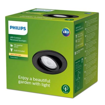 Philips - Вбудований стельовий LED світильник для ванної FRESCO LED/4,6W/230V IP23