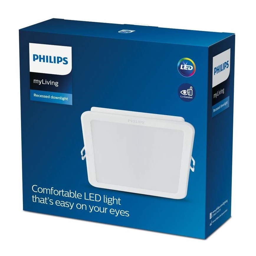Philips - Вбудований стельовий світильник MESON LED/12,5W/230V 3000K