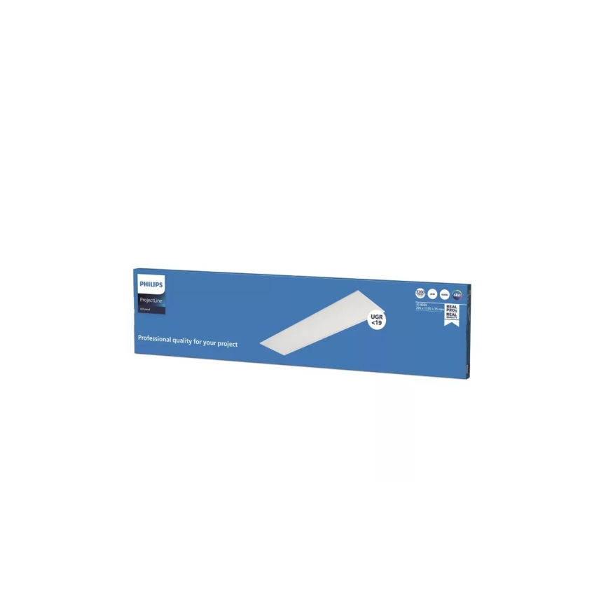 Philips - встраиваемая светодиодная панель PROJECTLINE LED/36W/230V 4000K 119x29,5 cm