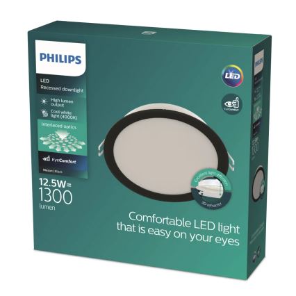 Philips - Встраиваемый потолочный светильник MESON LED/12,5 Вт/230 В 4000 К
