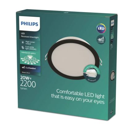 Philips - Встраиваемый потолочный светильник MESON LED/20W/230V 4000K
