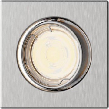 Philips - Встраиваемый потолочный светильник PERIDOT 1xGU10/7W/230V серебристый