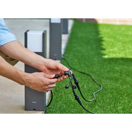 Philips - Вулична світлодіодна лампа LED/6W/12V 4000K 2700K IP44