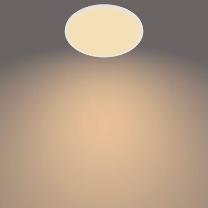 Philips - Вуличний LED світильник з регулюванням яскравості SUPERSLIM SCENE SWITCH LED/15W/230V IP54 білий