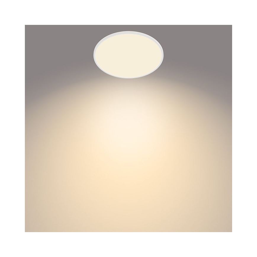 Philips - Вуличний LED світильник з регулюванням яскравості SUPERSLIM SCENE SWITCH LED/15W/230V IP54 білий