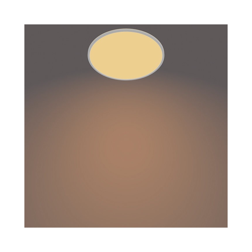 Philips - Вуличний LED світильник з регулюванням яскравості SUPERSLIM SCENE SWITCH LED/15W/230V IP54 білий