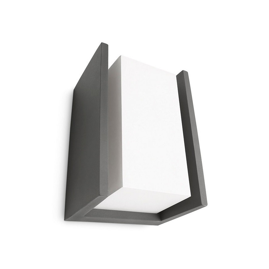 Philips - Вуличний настінний світильник BRIDGE 1xE27/15W/230V IP44