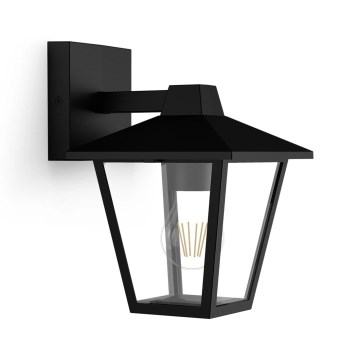 Philips - Вуличний настінний світильник KINNO 1xE27/25W/230V IP44