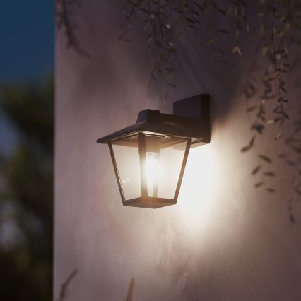 Philips - Вуличний настінний світильник KINNO 1xE27/25W/230V IP44
