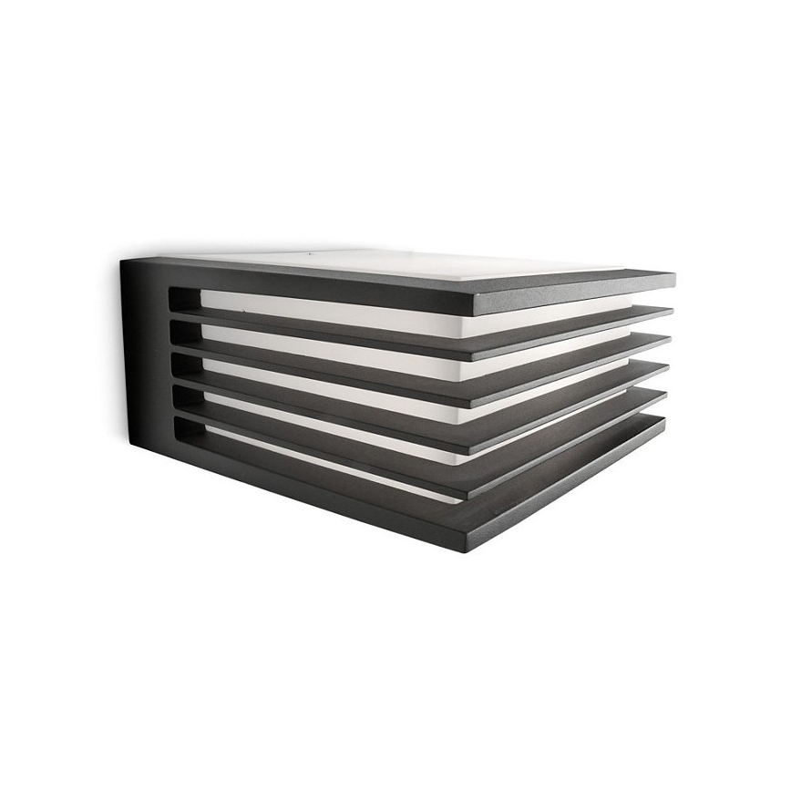 Philips - Вуличний настінний світильник 1xE27/15W/230V IP44 антрацит