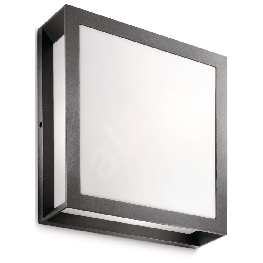 Philips - Вуличний стельовий світильник SKIES 2xE27/14W/230V IP44 антрацит