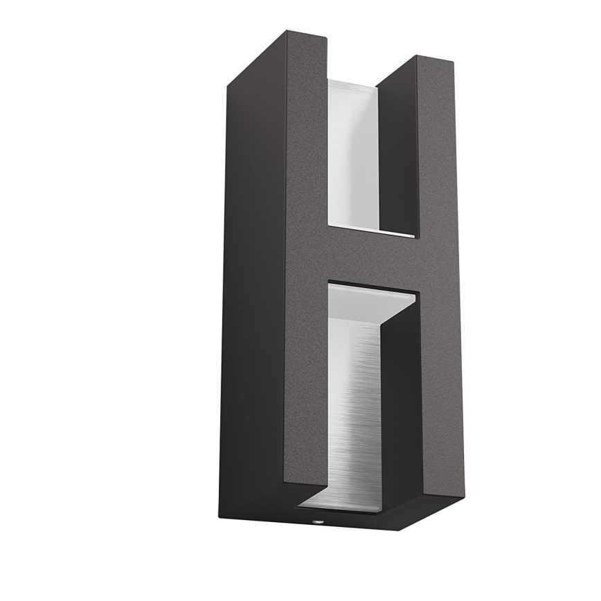 Philips - Вуличний світлодіодний настінний світильник 2xLED/4,5W IP44