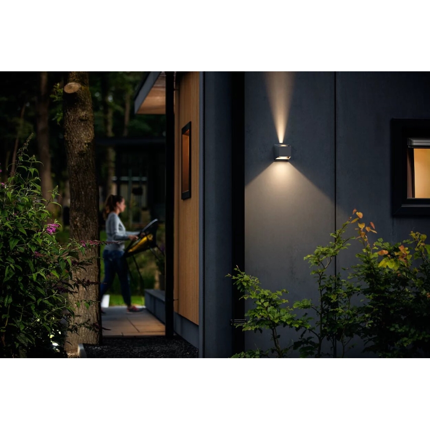 Philips - Вуличний світлодіодний настінний світильник ALIX LED/4,3W/230V 2700K IP44