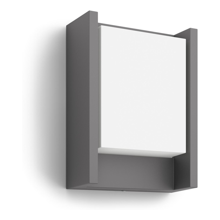 Philips - Вуличний світлодіодний настінний світильник LED/6W/230V 2700K IP44