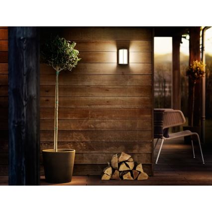 Philips - Вуличний світлодіодний настінний світильник REESE LED/4,3W/230V 2700K IP44