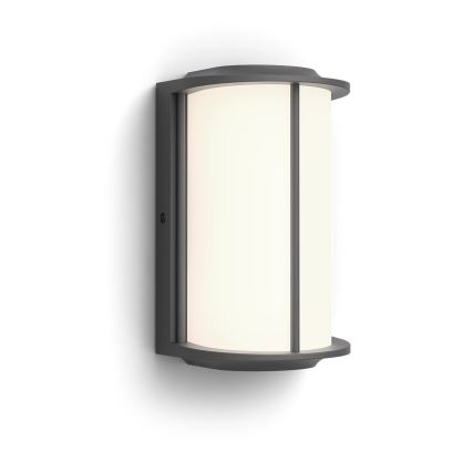 Philips - Вуличний світлодіодний настінний світильник REESE LED/4,3W/230V 2700K IP44