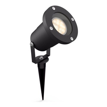 Philips - Вулична LED лампа з регулюванням яскравості 1xGU10/5W/230V IP44