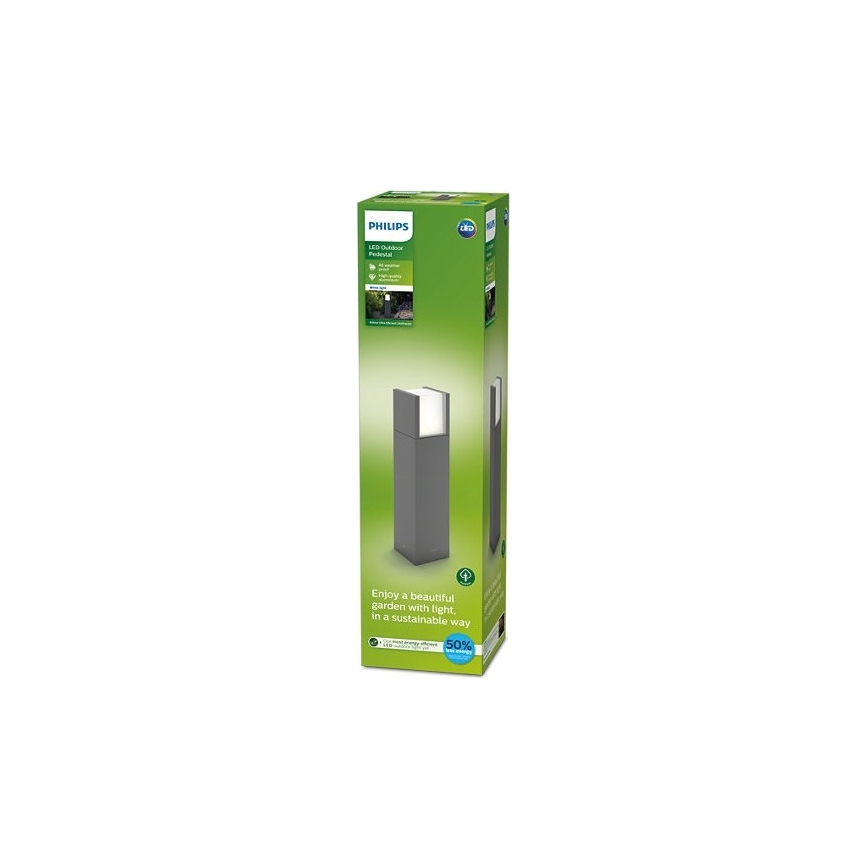 Philips - Вулична світлодіодна лампа LED/3,8W/230V 40 см 3000K IP44