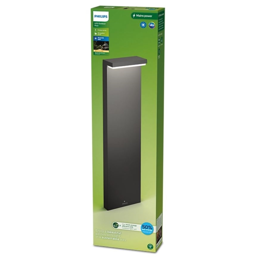 Philips - Вулична світлодіодна лампа BUSTAN LED/3,8W/230V 2700K 77 см IP44