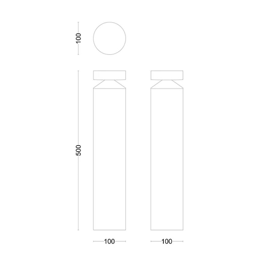Philips - Вулична світлодіодна лампа LAVEN LED/6W/230V 4000K IP44