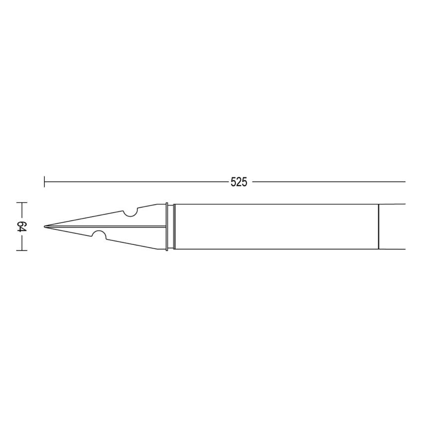 Philips - Вулична світлодіодна лампа PUREX LED/1,5W/24V IP44