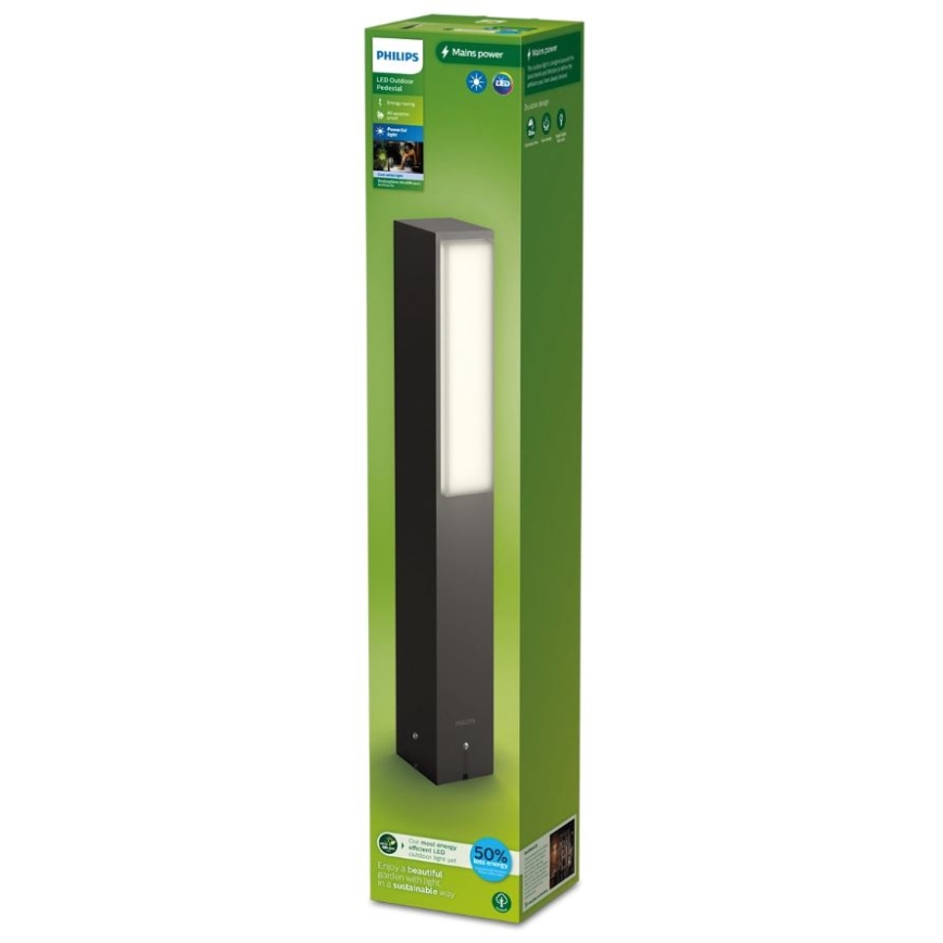 Philips - Вулична світлодіодна лампа STRATOSPHERE LED/3,8W/230V 42 см 4000K IP44