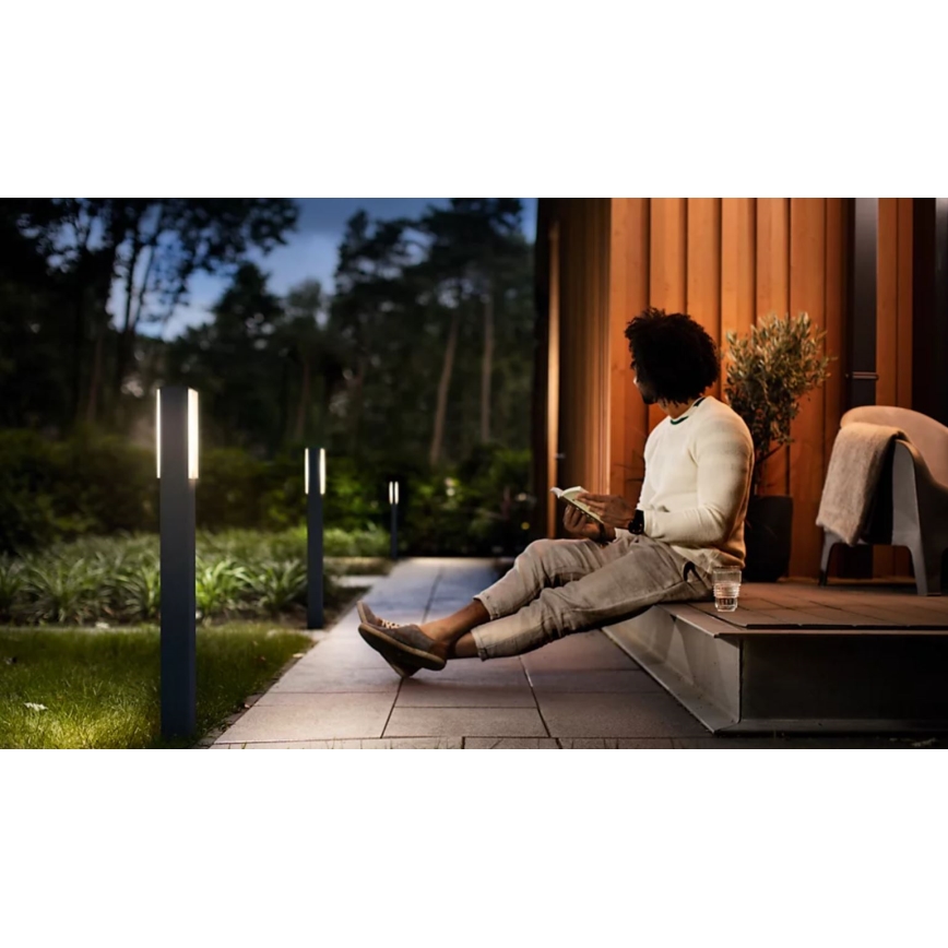 Philips - Вулична світлодіодна лампа STRATOSPHERE LED/3,8W/230V 77 см 2700K IP44