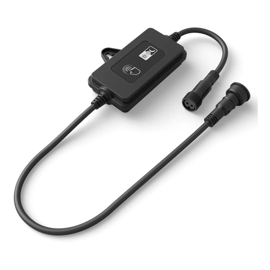 Philips - Вуличний датчик освітленості з таймером IP44
