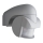 Philips - Вуличний датчик руху IP44 сірий