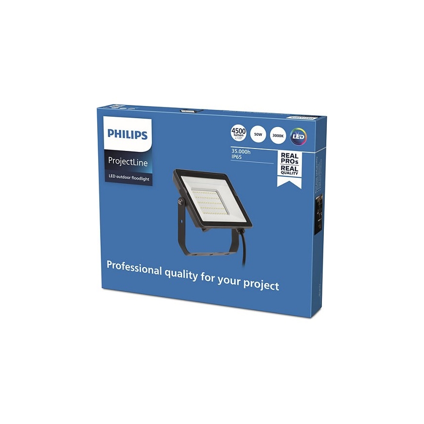 Philips - Вуличний LED прожектор PROJECTLINE LED/50W/230V IP65 3000K