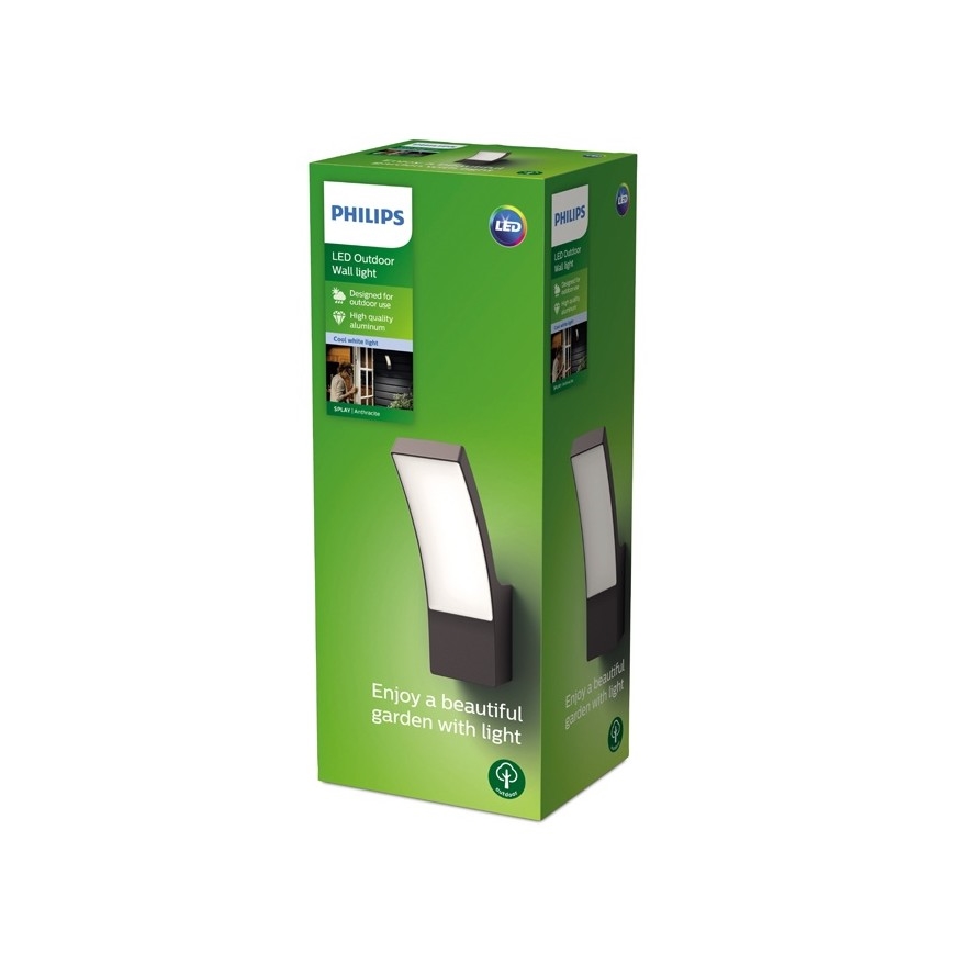 Philips - Вуличний настінний LED світильник LED/12W/230V 4000K IP44