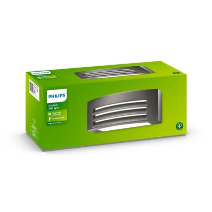 Philips - Вуличний настінний світильник FRAGRANCE 1xE27/42W/230V IP44