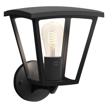 Philips - Вуличний настінний світильник з регулюванням яскравості Hue INARA 1xE27/7W/230V Wi-Fi IP44