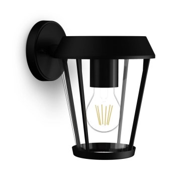 Philips - Вуличний настінний світильник SUNERA 1xE27/25W/230V IP44