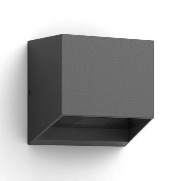 Philips - Вуличний світлодіодний настінний світильник ALIX LED/4,3W/230V 2700K IP44