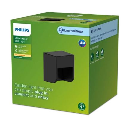 Philips - Вуличний світлодіодний настінний світильник GRITS LED/1,5W/24V IP44