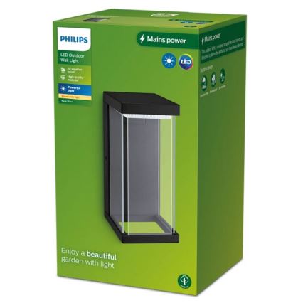 Philips - Вуличний світлодіодний настінний світильник KYRIE LED/12W/230V IP44