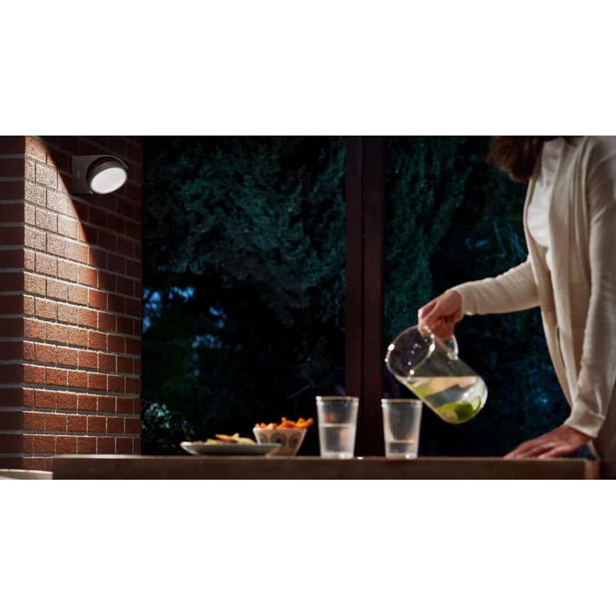 Philips - Вуличний світлодіодний настінний світильник LED/7W/230V 4000K IP44