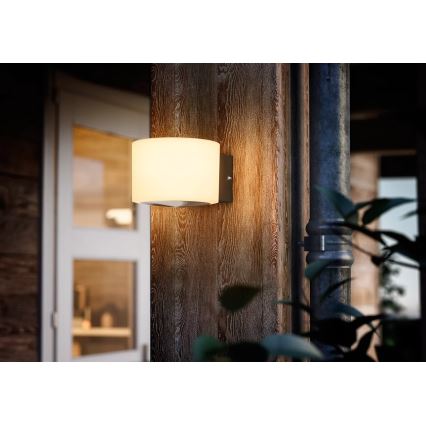 Philips - Вуличний світлодіодний настінний світильник OTIS LED/4,3W/230V 2700K IP44
