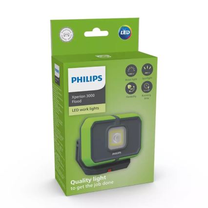 Philips X30FLX1 - LED Робочий акумуляторний світильник з регулюванням яскравості LED/10W/3,7V 1000 lm 4400 mAh IP65