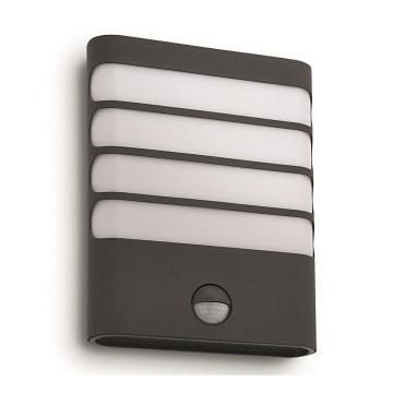 Philips - Зовнішнє світлодіодне освітлення з датчиком 1xLED/3W IP44