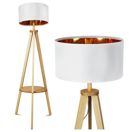 Підлогова лампа 1xE27/40 Вт/230 В, біла