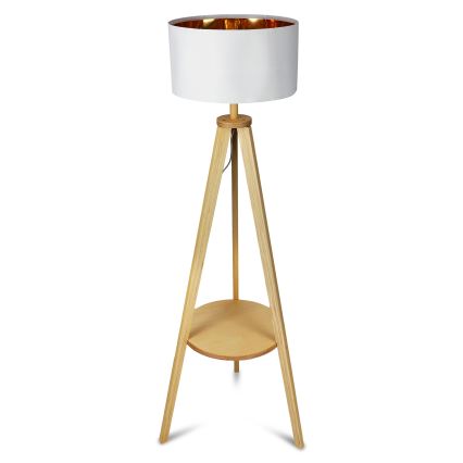 Підлогова лампа 1xE27/40 Вт/230 В, біла
