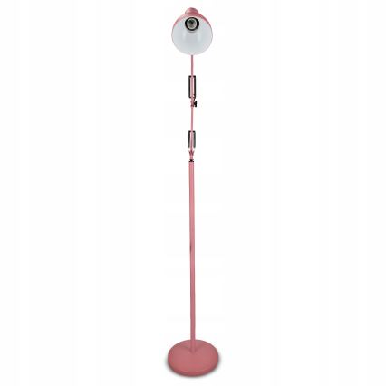 Підлогова лампа 1xE27/40 Вт/230 В рожева