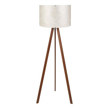 Підлогова лампа AYD 1xE27/40W/230V біла/коричнева
