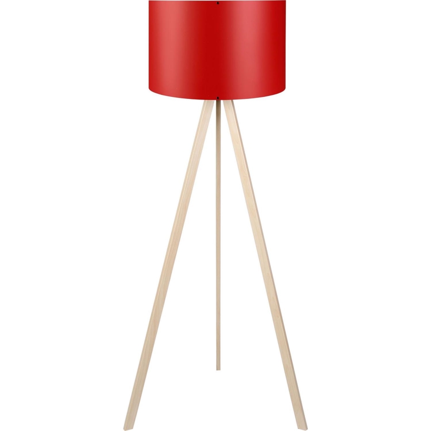 Підлогова лампа AYD 1xE27/40W/230V червона/бежева