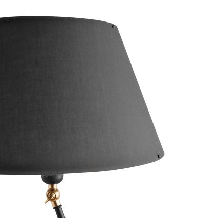 Підлогова лампа AYD 1xE27/40W/230V чорна