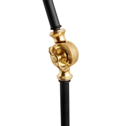 Підлогова лампа AYD 1xE27/40W/230V чорна