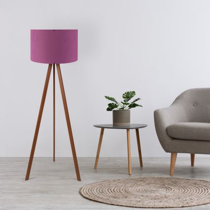 Підлогова лампа AYD 1xE27/40W/230V фіолетова/коричнева