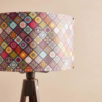 Підлогова лампа AYD 1xE27/40W/230V коричнева/багатоколірна